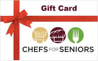 Gift card for personal chef