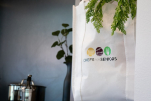 Chefs For Seniors reusable grocery bag.